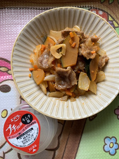 『プチッと鍋』の素で野菜炒め-レシピのメイン写真