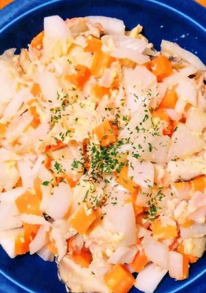 レモン果汁とバターの野菜炒め-レシピのメイン写真