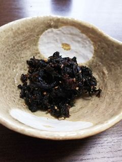 しそジュースのリメイク~紫蘇佃煮-レシピのメイン写真