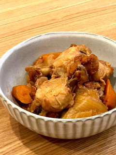 圧力鍋で鶏手羽元の甘辛煮-レシピのメイン写真