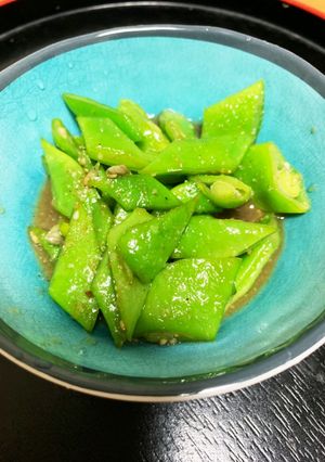 モロッコいんげんのごま油炒め-レシピのメイン写真