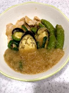 ふだ肉と好きな野菜のみぞれ煮-レシピのメイン写真
