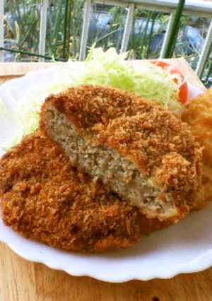 柔らかジューシー☆洋食屋さんのメンチカツ-レシピのメイン写真