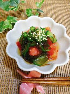 トマト入りもずく酢。:+*.゜-レシピのメイン写真