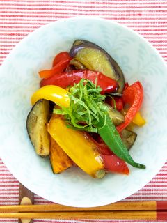 夏野菜の揚げ浸し-レシピのメイン写真