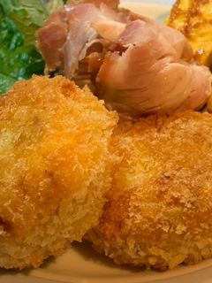 ツナとクリームチーズカボチャコロッケ-レシピのメイン写真
