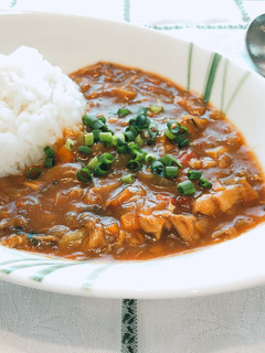 サバ缶とトマトのカレー-レシピのメイン写真