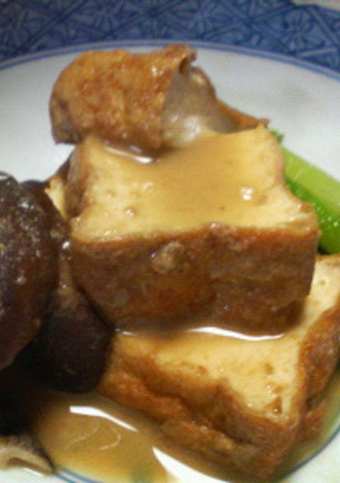 厚揚げの胡麻煮-レシピのメイン写真