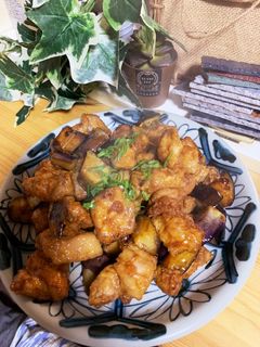 なんちゃって黒酢でナス酢豚-レシピのメイン写真