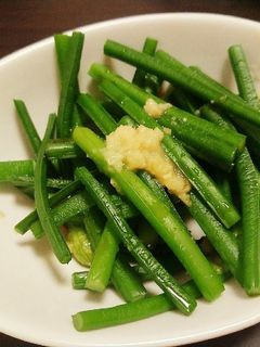 花ニラの生姜醤油漬け-レシピのメイン写真