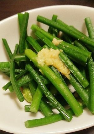 花ニラの生姜醤油漬け-レシピのメイン写真