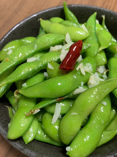 簡単おつまみ☆ペペロン枝豆ちょっと醤油-レシピのメイン写真