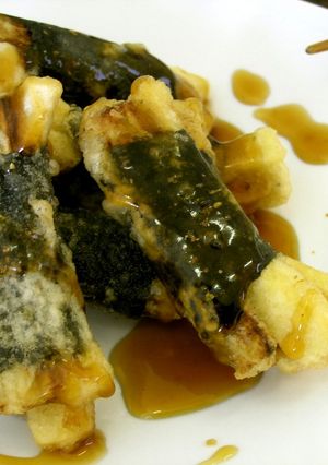ふわシャキ✿高野豆腐とごぼうの海苔天✿-レシピのメイン写真
