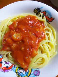 材料4つトマトソース-レシピのメイン写真