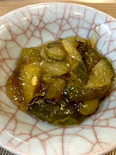 おばけきゅうりのははつゆあんかけ煮-レシピのメイン写真