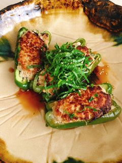 栄養まるごとピーマンの肉詰め〜和風〜-レシピのメイン写真
