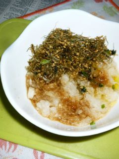 大根おろしと昆布ちりめんのタパス-レシピのメイン写真