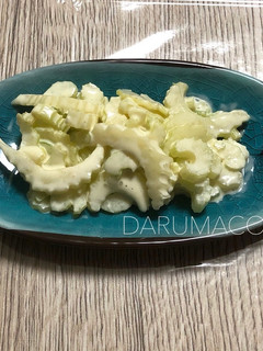 材料3つ♪ 簡単セロリの味噌マヨ和え-レシピのメイン写真