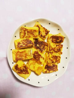 【離乳食後期~】フレンチトースト-レシピのメイン写真