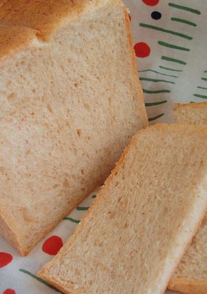 カスピ海♬ヨーグルト♫胚芽入り角食パン-レシピのメイン写真