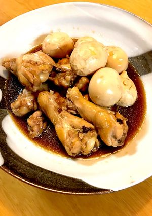 手羽元と卵のさっぱり煮-レシピのメイン写真