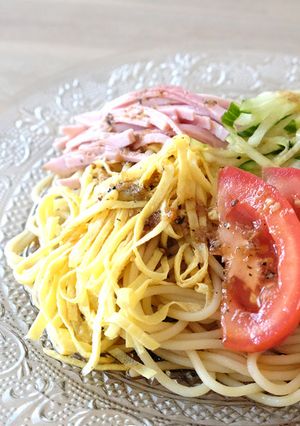 パスタで♡冷やし中華-レシピのメイン写真