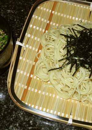 即席麺で爽やかつけ麺-レシピのメイン写真