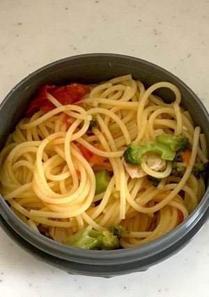 お弁当にもう一品！毎朝簡単レンジパスタ-レシピのメイン写真