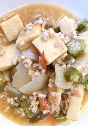 夏野菜たっぷり★　高野豆腐のトマト煮-レシピのメイン写真