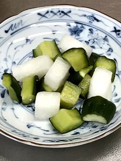 きゅうりと大根のわさび漬け-レシピのメイン写真