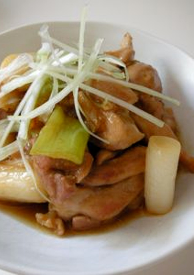 焼き鳥風鶏とネギの煮物-レシピのメイン写真