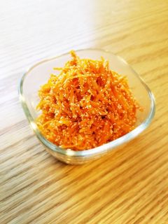 お弁当にも簡単 ⭐人参のたらこ炒め⭐-レシピのメイン写真
