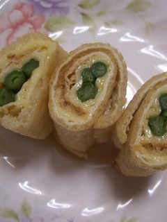 油揚げとチーズのマキマキ-レシピのメイン写真