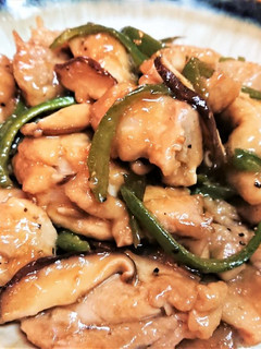 【鶏肉とピーマンのペッパーポン酢炒め】-レシピのメイン写真