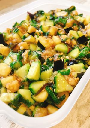 白だしで！夏野菜たっぷり♡山形のだし風-レシピのメイン写真