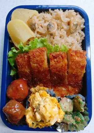 ☆高校生娘と私のお弁当☆79-レシピのメイン写真