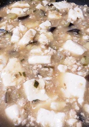 柚子胡椒で！和風麻婆茄子豆腐-レシピのメイン写真