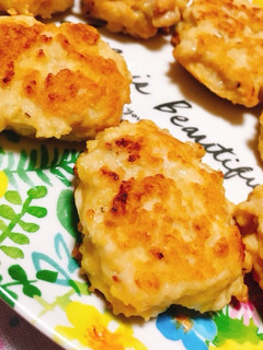 鶏胸肉の焼きナゲット-レシピのメイン写真