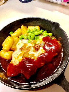 Wガーリックのチーズポークステーキ-レシピのメイン写真