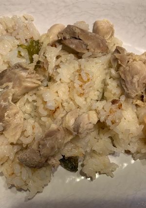 炊飯器でシンガポールチキン風鶏飯-レシピのメイン写真