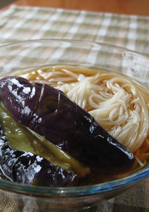 ✿超手抜き✿揚げだしなす＋そうめん!?-レシピのメイン写真