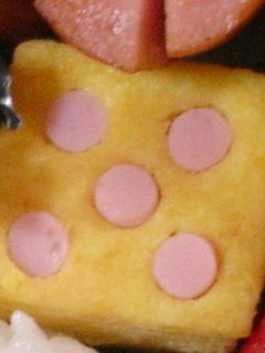 キャラ弁おかず☆玉子焼き“オモッチャマ”-レシピのメイン写真