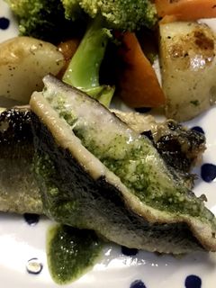 秋刀魚のジェノベーゼ焼き -レシピのメイン写真