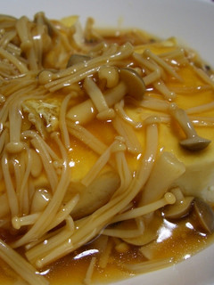 うまいっ 豆腐のソテー きのこソース-レシピのメイン写真