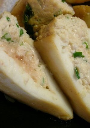 うまうま～❤はんぺんのひき肉はさみ煮-レシピのメイン写真