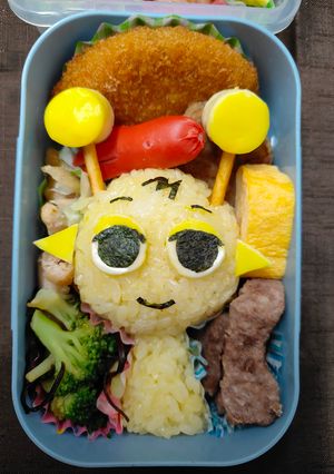 サイモン弁当☆スプランキーキャラ弁-レシピのメイン写真