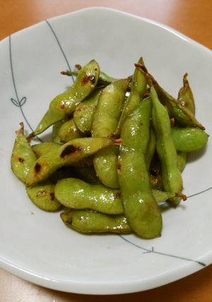 枝豆の蒸し焼き☆おいしい茹で方より簡単-レシピのメイン写真