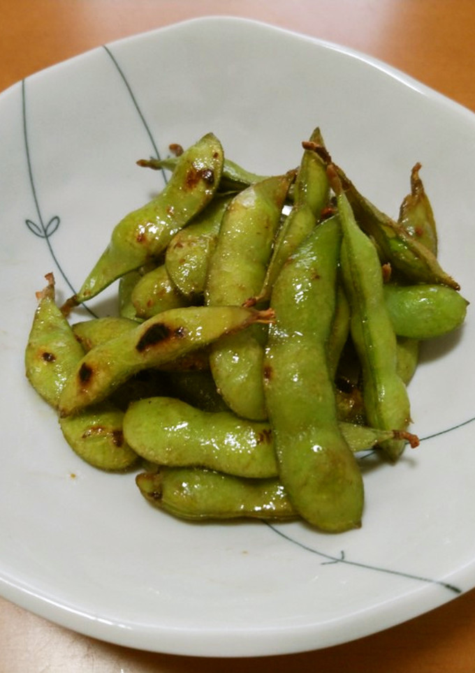 枝豆の蒸し焼き☆おいしい茹で方より簡単-レシピのメイン写真