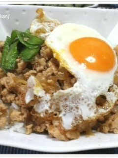 甘辛そぼろ丼-レシピのメイン写真