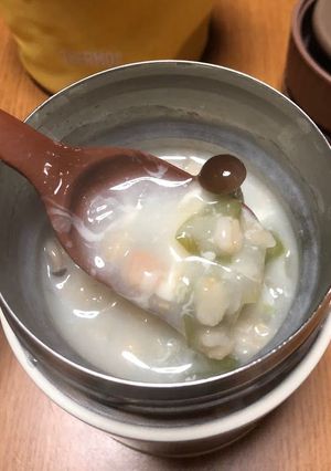 濃厚チーズチャウダーオートミール-レシピのメイン写真